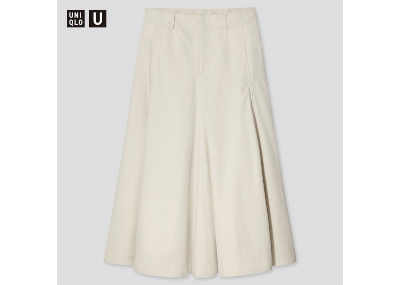 Uniqlo Korean version -#30 natural colour skirt-67cm waist